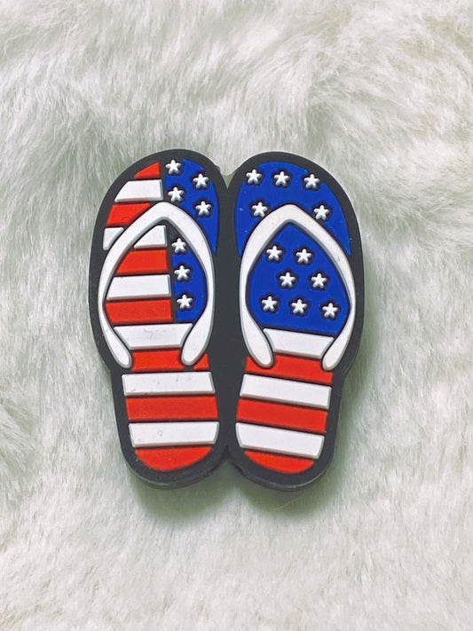 American flag flipflop